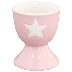 Porcelánový stojánek na vajíčko Pink Stars, Krasilnikoff