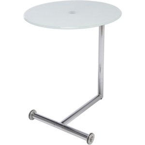 Odkládací stolek Kare Design Easy Living Ice, ⌀ 46 cm