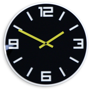Moderní nástěnné hodiny DIXON HMCNH058 (nalepovací hodiny na stěnu)