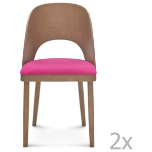 Sada 2 dřevěných židlí Fameg Lecia
