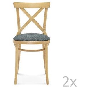 Sada 2 dřevěných židlí Fameg Kjeld