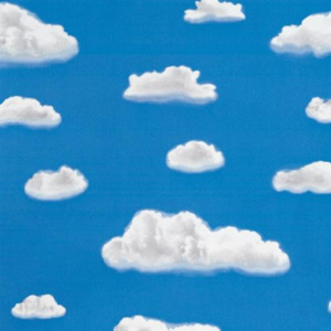 Samolepící fólie transparentní Clouds 45 cm x 15 m d-c-fix 200-2874 samolepící tapety 2002874