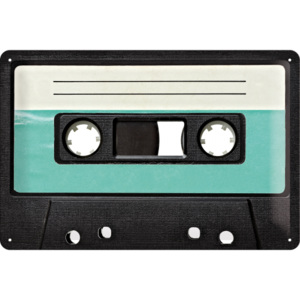 Nostalgic Art Plechová cedule – Retro Cassette 20x30 cm