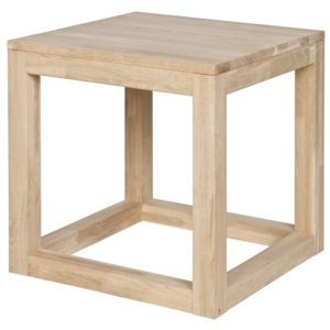 Odkládací dřevěný stolek De Eekhoorn Wout, 45 x 45 cm