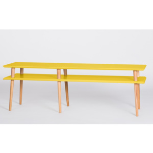 Žlutý konferenční stolek Ragaba Mugo, délka 159 cm