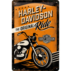 Nostalgic Art Plechová cedule – Harley-Davidson (The Original Ride) 30x20 cm
