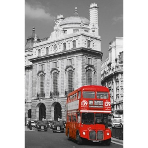 Plakát - London Red Bus (1)