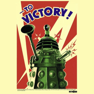 Plakát - Doctor Who (To Victory)