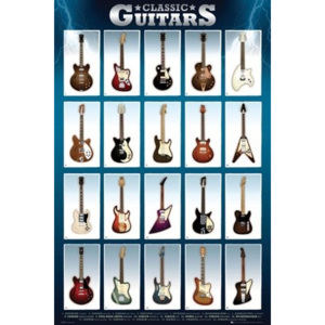 Plakát - Classic Guitars