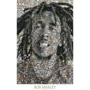 Fotoobraz - Bob Marley mozaika (2)