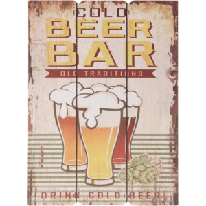 Retro deska – Cold Beer Bar