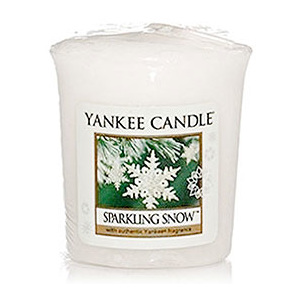Yankee Candle – votivní svíčka Sparkling Snow 49 g