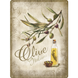 Nostalgic Art Plechová cedule – Olive 40x30 cm