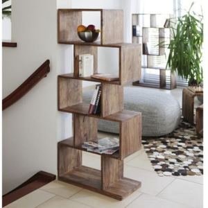 Knihovna z palisandrového dřeva Massive Home Lia