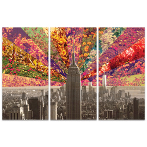 Obraz na plátně Bianca Green - Flowers of New York, (100 x 150 cm)