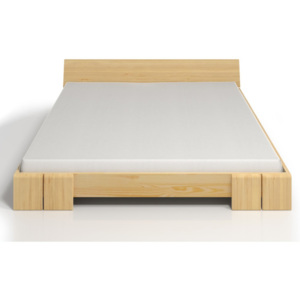 Dvoulůžková postel z borovicového dřeva SKANDICA Vestre, 140 x 200 cm