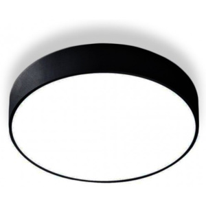 Kulaté přísazné svítidlo černé, 400 mm, 24W, WhiteSET