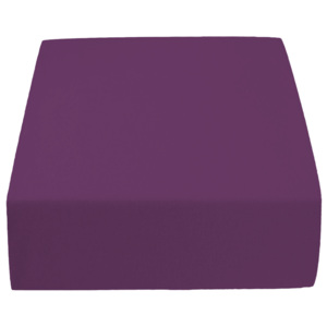 Jersey dvojlůžko purpurové Gramáž (hustota vlákna): Lux (155 g/m2)