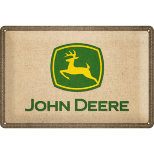 Nostalgic Art Plechová cedule – John Deere (záplata) 20x30 cm