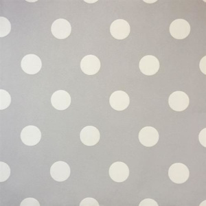 Vliesové tapety na zeď 13540-30, puntíky bílé, rozměr 10,05 m x 0,53 m, P+S International