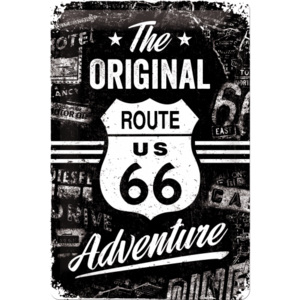 Nostalgic Art Plechová cedule - Route 66 (The Original Adventure) 30x20 cm