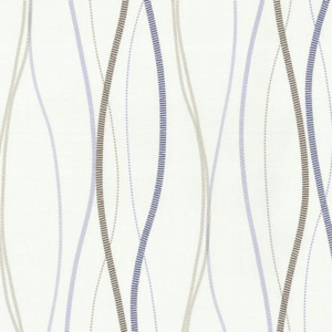 Vliesové tapety na zeď Patchwork 13256-30, vlnovky modro-hnědé, rozměr 10,05 m x 0,53 m, P+S International