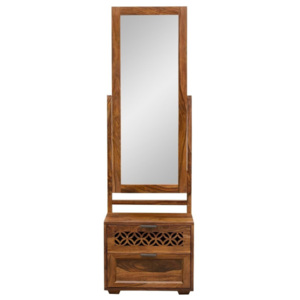 Toaletní stolek se zrcadlem z palisandrového dřeva Massive Home Rosie