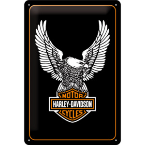 Nostalgic Art Plechová cedule – Harley-Davidson (Orel) 30x20 cm