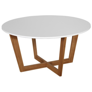 Bílý konferenční stolek Dřevotvar Ontur 31
