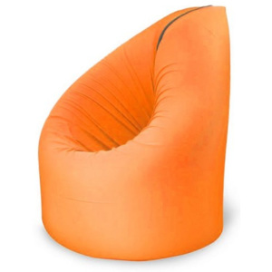 Pomarańczowy fotel rozkładany Paq Bed