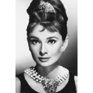Plakát - Audrey Hepburn face