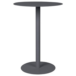 Tmavě šedý odkládací stolek Elvi