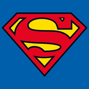 Plakát, Obraz - Superman - Classic Logo, (40 x 50 cm)