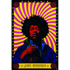 Plakát - Jimi Hendrix (Psychadellic)