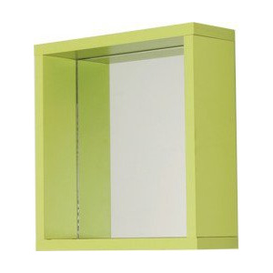 Zrcadlo čtverec C175 | Provedení: CEZ creme zelená