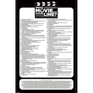 Plakát - What Movie Whose Line 2011