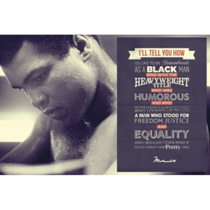 Plakát - Muhammad Ali (Quote)