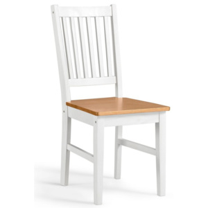 Sada 2 bílých židlí z borovicového masivu Støraa Daisy
