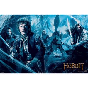Plakát - Hobbit, Šmakova dračí poušť