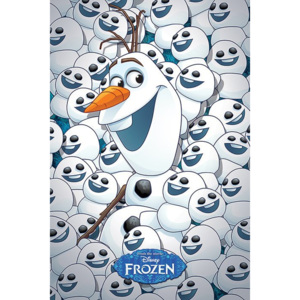 Plakát - Frozen Fever (OLAF & MINI OLAFS)