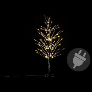 Nexos 41679 Dekorativní zimní strom 90 cm - 120 LED teplá bílá