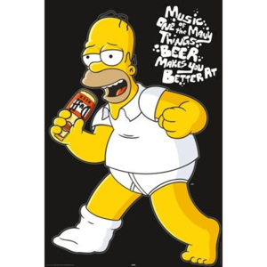 Plakát - Simpsons homer music