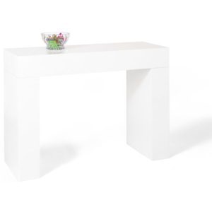 Bílý konzolový stolek MobiliFiver Evolution