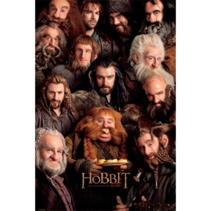 Plakát - The Hobbit (Dwarves)