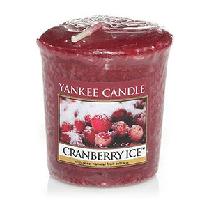 Yankee Candle – votivní svíčka Cranberry Ice 49 g
