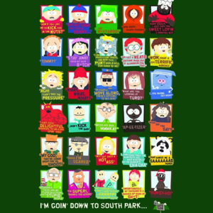 Plakát - South Park (postavy)