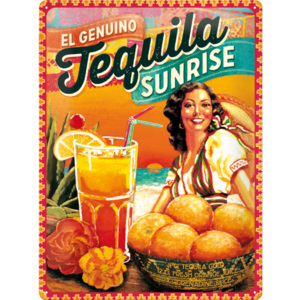 Nostalgic Art Plechová cedule: Tequila Sunrise - 40x30 cm
