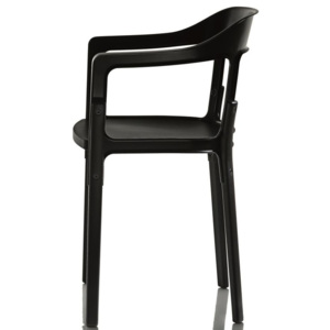 Černá židle Magis Steelwood
