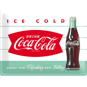 Nostalgic Art Plechová cedule - Coca-Cola (Ice Cold) 30x40 cm