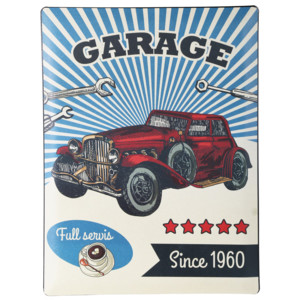 Plechová cedule - Garage (Full servis Since 1960)